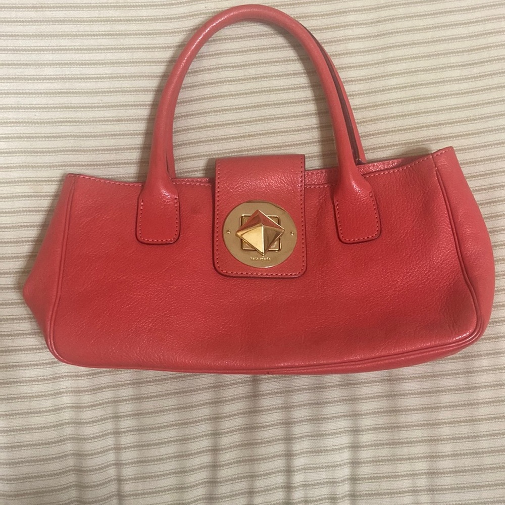 Kate Spade Coral color Vintage bag